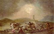 Francisco de Goya Episode aus dem spanischen Unabhangigkeitskrieg oil painting on canvas